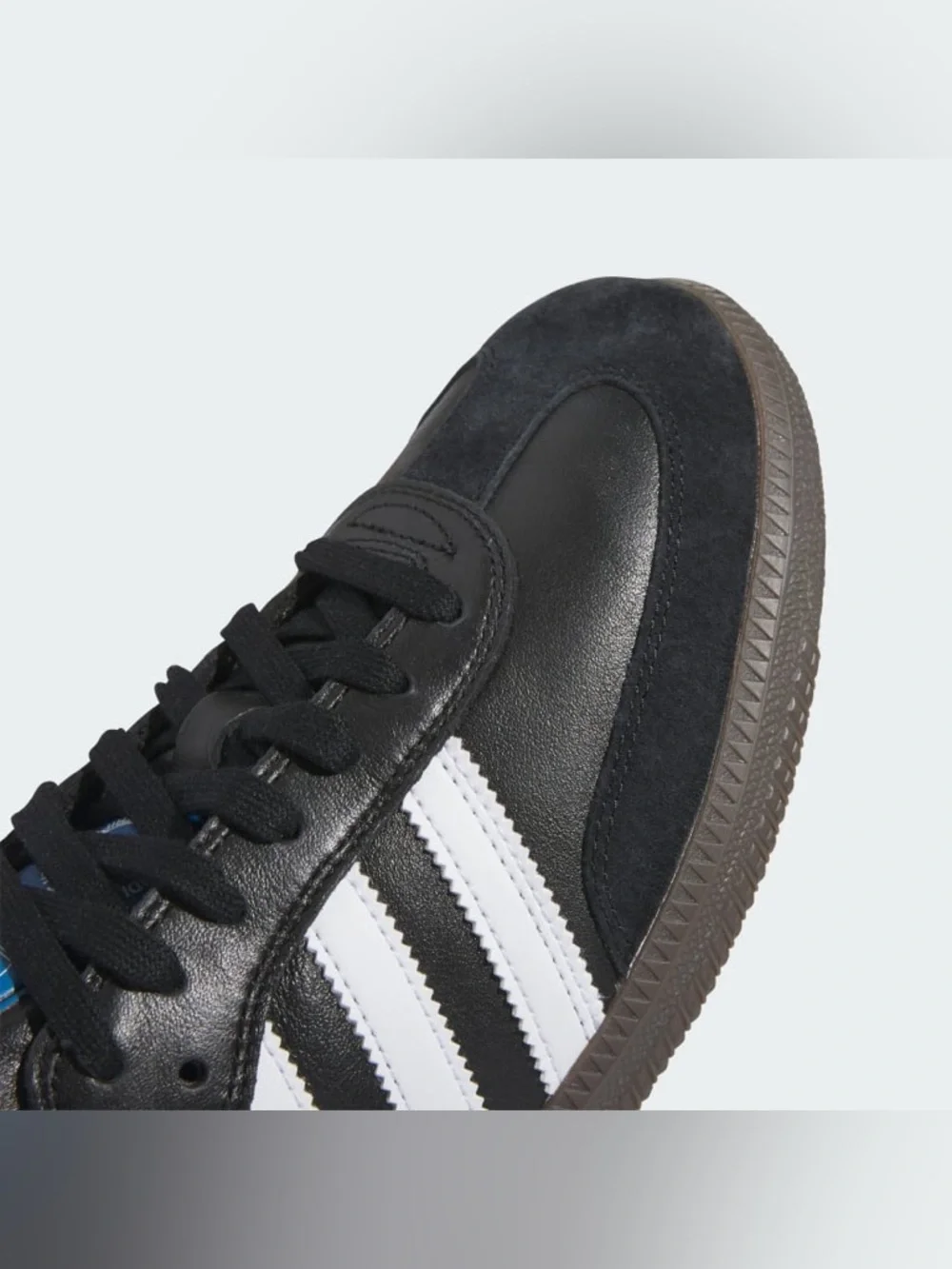 🆕 adidas Samba ADV Black White Gum Men’s Size 10 NWT Classic Skate Shoe - Picture 7 of 8